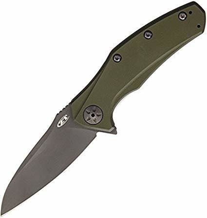 Zero Tolerance 0770ODBLK 3.25&quot; Assisted Opening Knife / OD Green / Black (Discontiued)