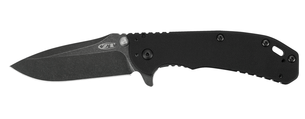 Zero Tolerance 0566BW Hinderer 3.25&quot; Assisted Opening Knife / G10 / BlackWash ( Discontinued )