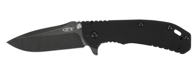 Zero Tolerance 0566BW Hinderer 3.25" Assisted Opening Knife / G10 / BlackWash ( Discontinued )