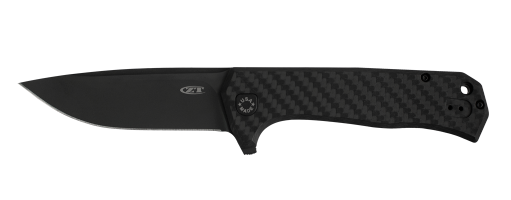 Zero Tolerance 0804CF Rexford 3.875&quot; Flipper Knife Carbon Fiber / Black ( Discontinued )