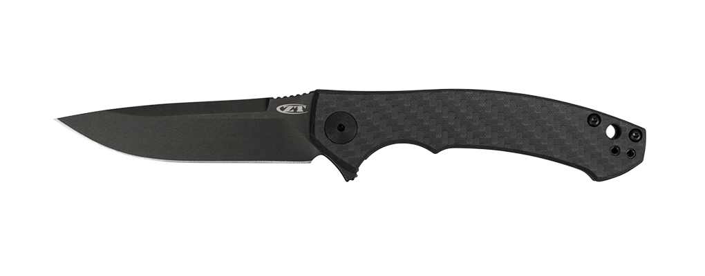 Zero Tolerance 0450CF Sinkevich 3.25&quot; Flipper Knife Carbon Fiber / Black