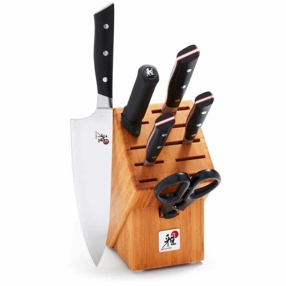 Miyabi Evolution 7 Pc Knife Block Set