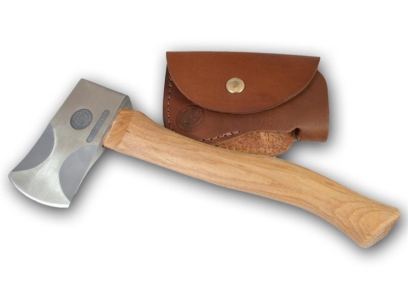Knives of Alaska Hunters Hatchet, S-7 Carbon Tool Steel / American Hickory Handle