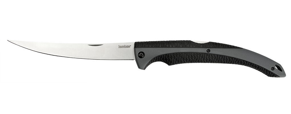 Kershaw 6.3&quot; Folding Fishing Fillet Knife, K-Texture Handle