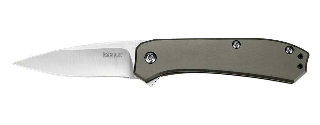 Kershaw Amplitude 2.5&quot; Assisted Opening Knife, Satin ( Discontinued )