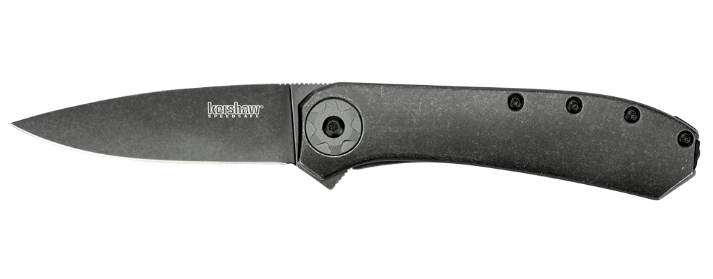 Kershaw Amplitude 3.0 3.1&quot; Assisted Opening Knife, BlackWash ( Discontinued )