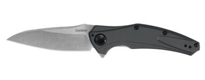 Kershaw Bareknuckle 3.5" Sub Frame Lock Knife Gray Al, Stonewash ( Discontinued )