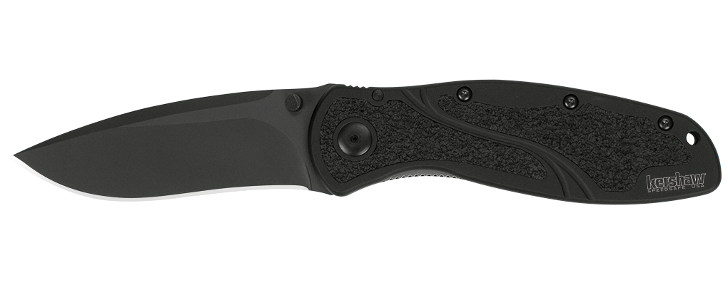 Kershaw Blur 3.375&quot; Assisted Opening Tactical, Black ( Discontinued )