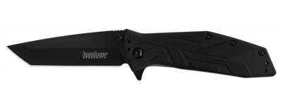 Kershaw Brawler 3.25&quot; Assisted Opening Knife, Black ( Discontinued )