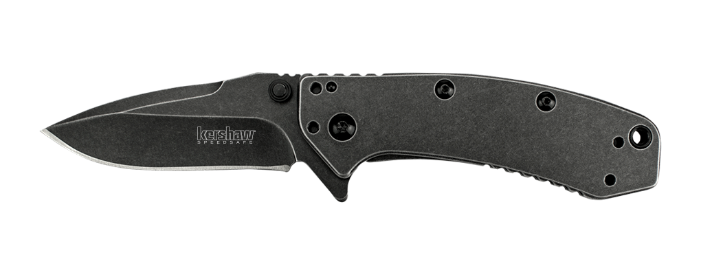 Kershaw Cryo 2.75&quot; Assisted Opening Knife, BlackWash ( Discontinued )