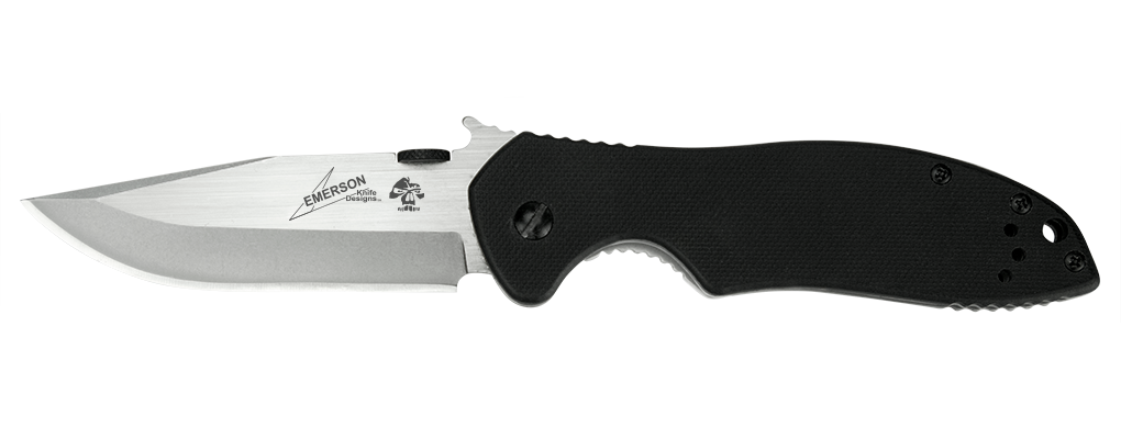 Kershaw Emerson CQC-6K 3.25&quot; Knife, Stonewash ( Discontinued )