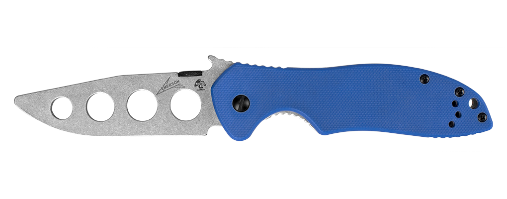Kershaw E-Train CQC-6T Emerson 3.2&quot; Trainer Knife, Stonewash