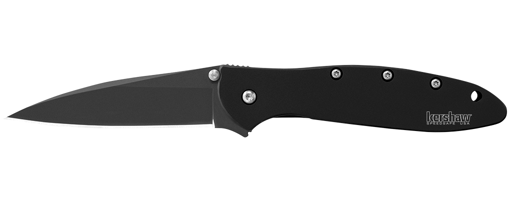 Kershaw Leek 3&quot; Assisted Opening Knife, Black