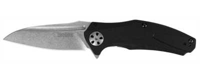 Kershaw Natrix 3.25" A/O Sub-Frame Lock Knife Black G-10, Stonewash ( Discontinued )