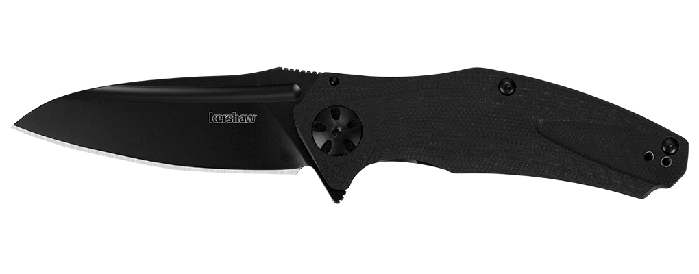 Kershaw Natrix 3.25&quot; Sub-Frame Lock Knife Black G-10, Black ( Discontinued )