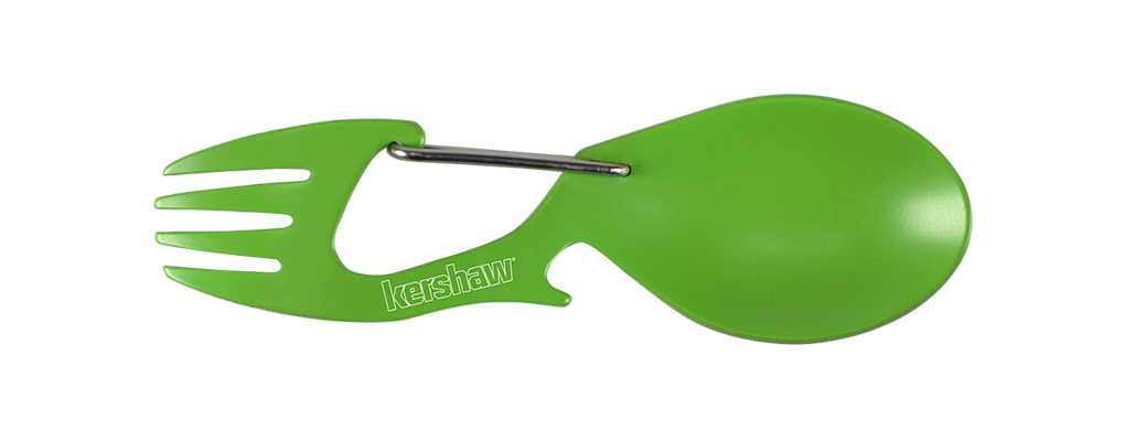 Kershaw Ration Multi-Tool, Green - Fork / Spoon / Bottle Opene