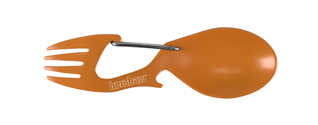 Kershaw Ration Multi-Tool, Orange - Fork / Spoon / Bottle Opene