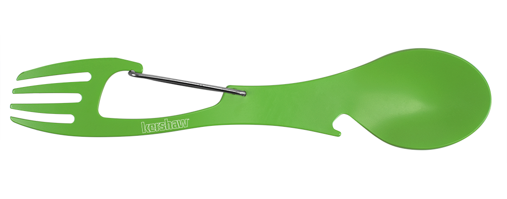 Kershaw Ration Multi-Tool XL,Green - Fork / Spoon / Bottle Opener ( Discontinued )