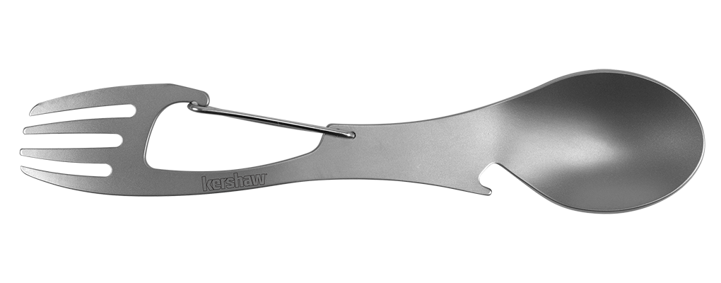 Kershaw Ration Multi-Tool XL, Stainless Steel - Fork / Spoon / Bottle Opener