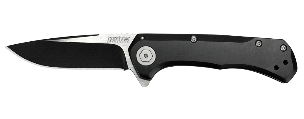 Kershaw Rexford Showtime 3&quot; Assisted Opening Flipper Knife, Two-Tone ( Discontinued )
