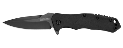 Kershaw RJ Tactical 3.0 2.875&quot; Assisted Opening Knife, Black ( Discontinued )