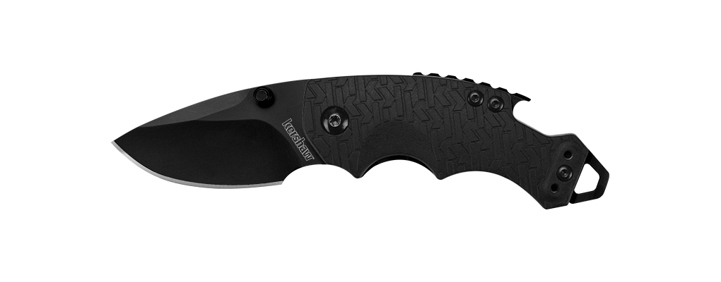 Kershaw Shuffle 2.375&quot; Knife Multi-Tool Black GFN, Black
