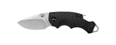 Kershaw Shuffle 2.375&quot; Liner Lock Knife Black Multi-Tool, Bead Blasted