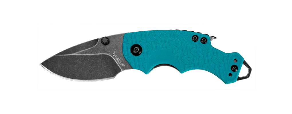 Kershaw Shuffle 2.375&quot; Liner Lock Knife Teal, BlackWash