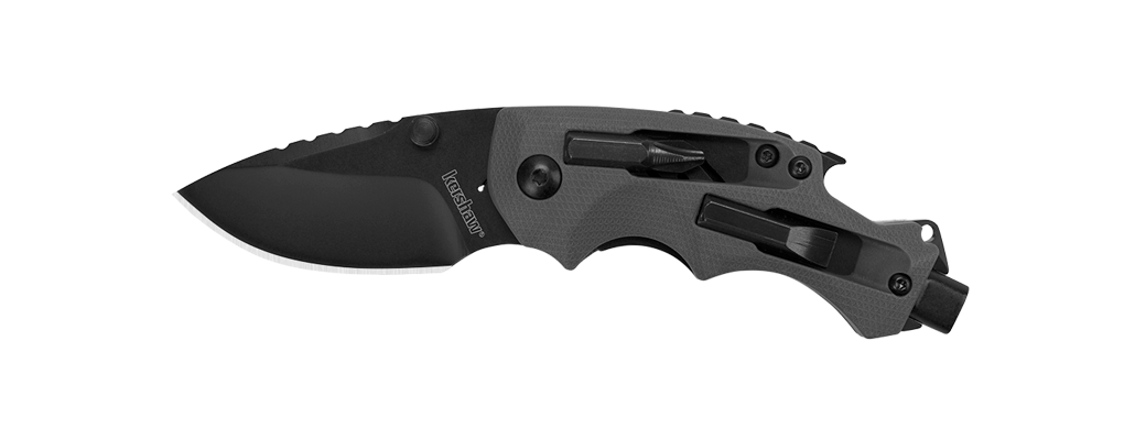 Kershaw Shuffle 2.4&quot; DIY Liner Lock Knife/Multi-Tool, Black