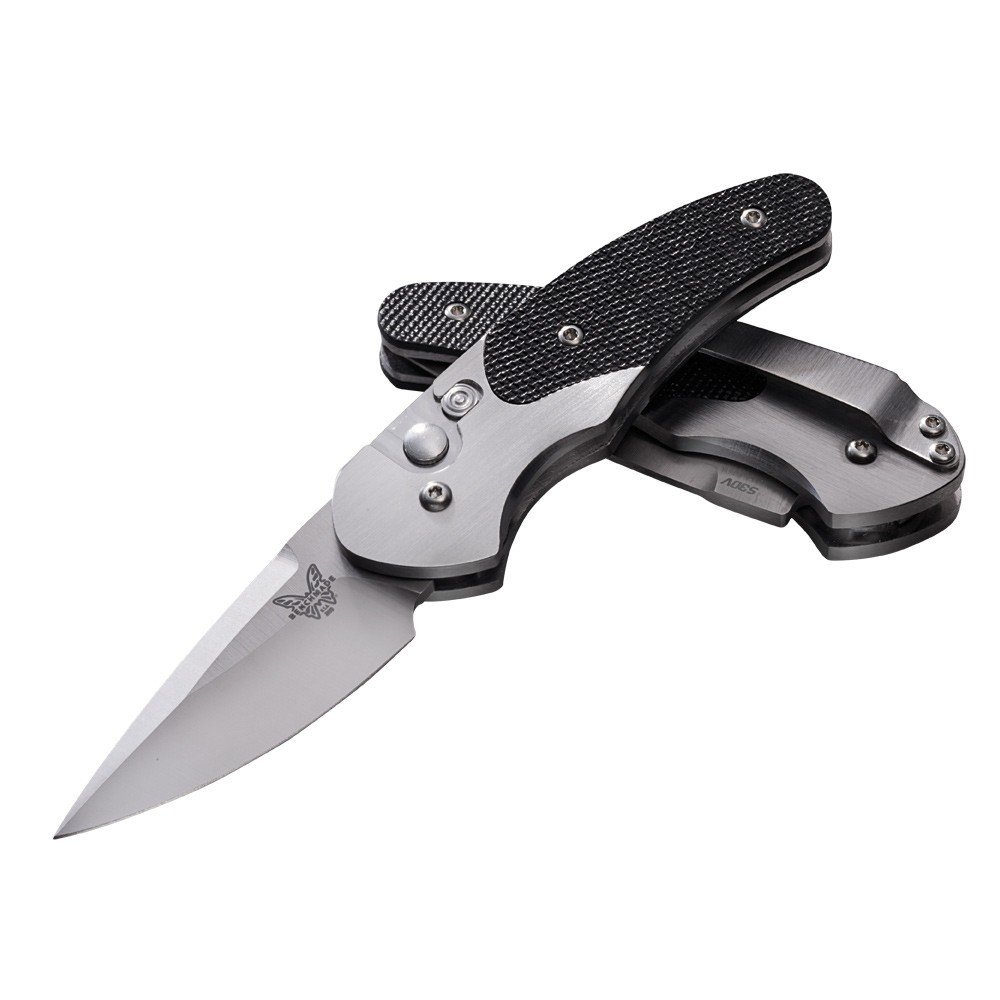Benchmade Lerch Impel Gentleman&#39;s 1.98&quot; Automatic Knife / Satin / Black ( Discontinued )