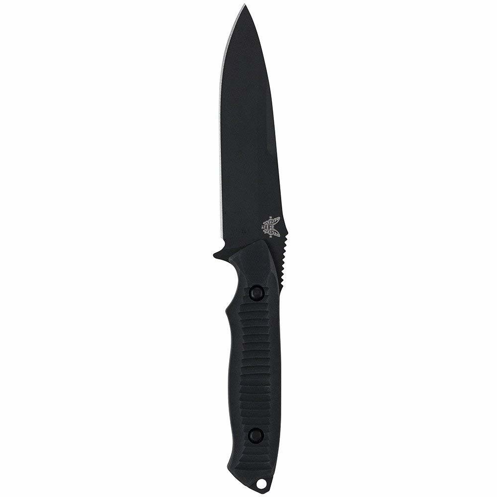 Benchmade Nimravus 4.5&quot; Fixed Blade Knife / Black / Black ( Discontinued )