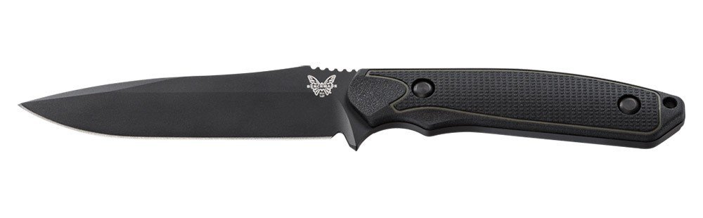 Benchmade Protagonist 4.54&quot; Drop Point Knife / Black / Black G10 (Discontinued)