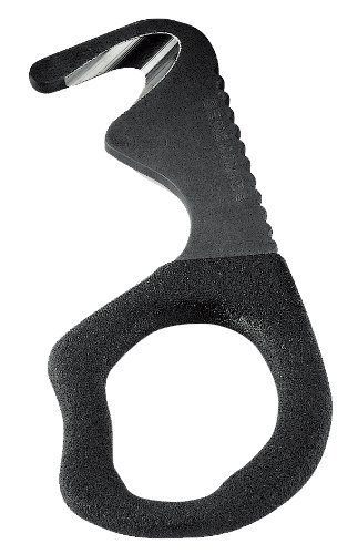 Benchmade Rescue Hook Strap Safety Cutter  w/ Coyote Brown Nylon Sheath (Discontinued)