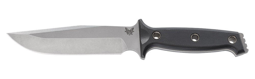 Benchmade Arvensis 6.44&quot; Knife / Satin / Black G10 ( Discontinued )