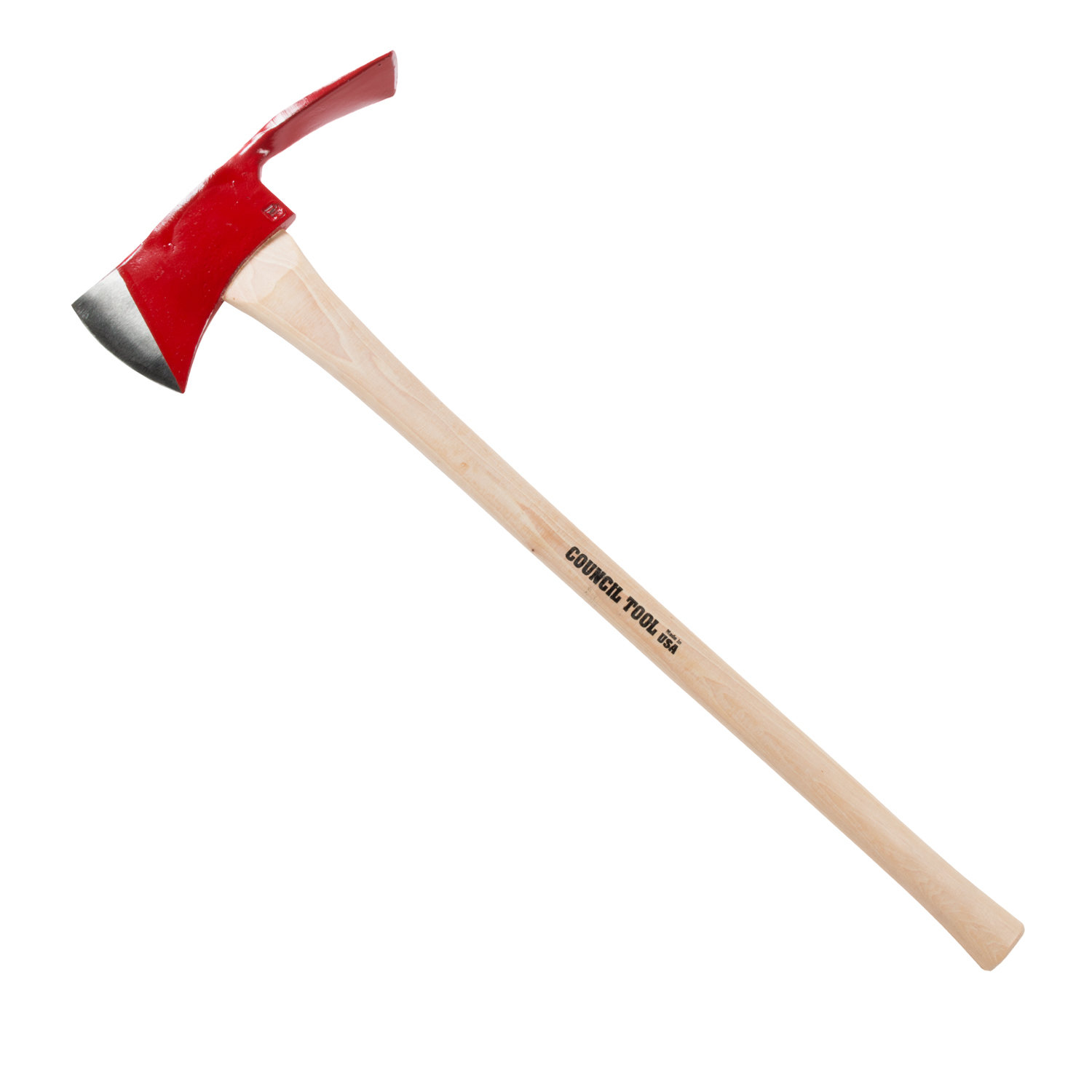 Council Tool -  Pulaski Axe, 36&quot; Straight Hickory Handle (3.75lb)