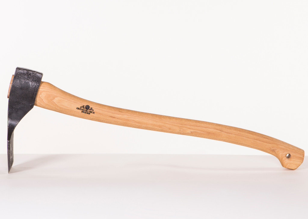 Gränsfors Bruk Large Straight Adze, 25.5&quot; Curved Handle (2.9lbs) ( Discontinued )