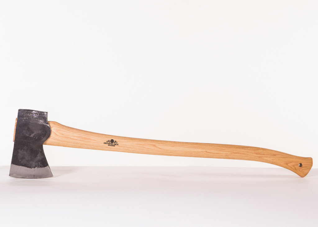 Gränsfors Bruk American Felling Axe, 35.5&quot; Curved Handle (4.8lbs)