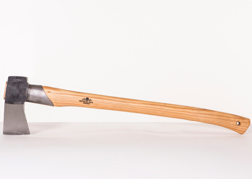 Gränsfors Bruk Large Splitting Axe, 27.5&quot; Straight Handle w/ Collar Guard (5lbs)