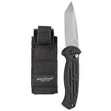 Benchmade AFO II Tanto 3.56&quot; Automatic Knife / Satin / Black (Discontinued)