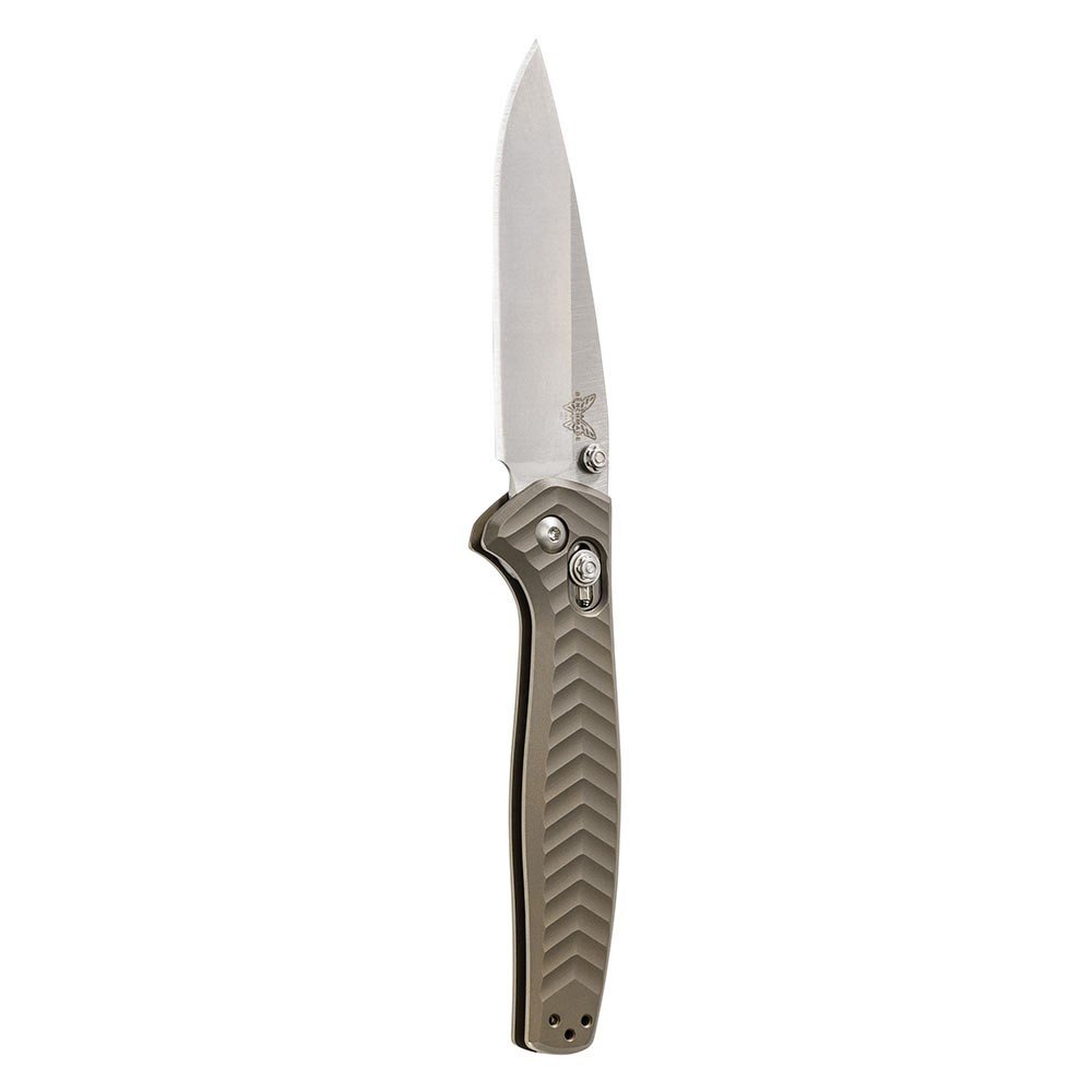 Benchmade Anthem 3.5&quot; AXIS Lock Knife / Stonewash / Bronze Titanium / 20CV ( Discontinued )