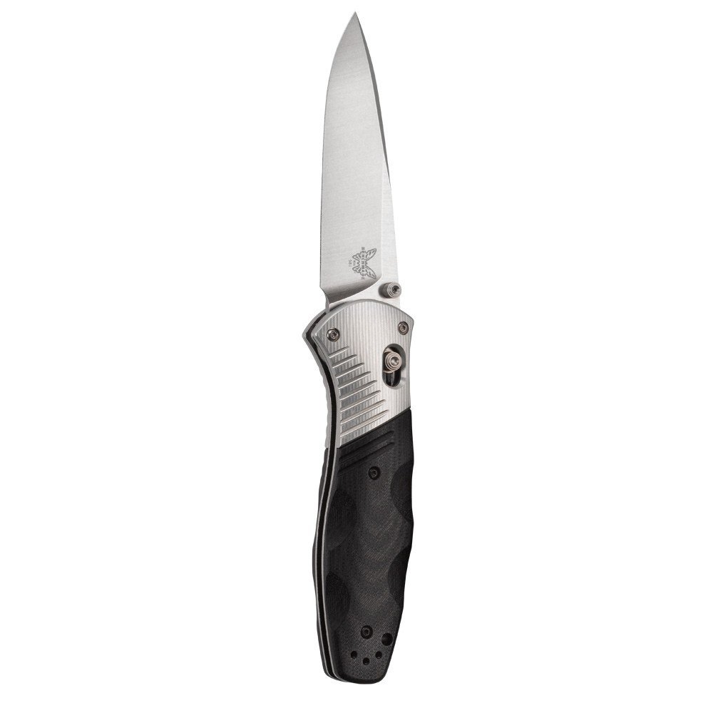 Benchmade Barrage 3.6&quot; AXIS-Assist Knife / Satin / Black G10 / Aluminum ( Discontinued )