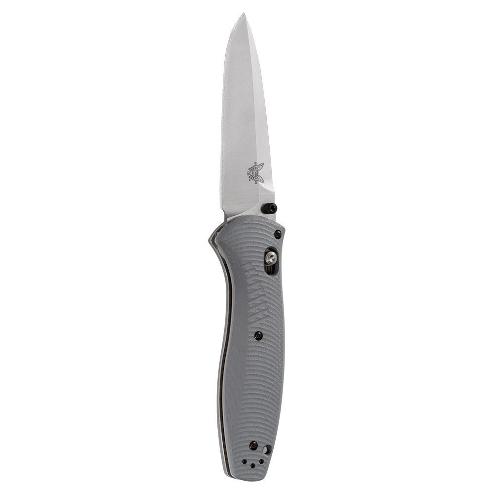 Benchmade Barrage 3.6&quot; AXIS-Assist Knife / Satin / Gray G10 ( Discontinued )