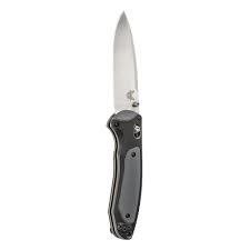 Benchmade Boost 3.7&quot; AXIS-Assist Knife / Satin / Black-Gray ( Discontinued )