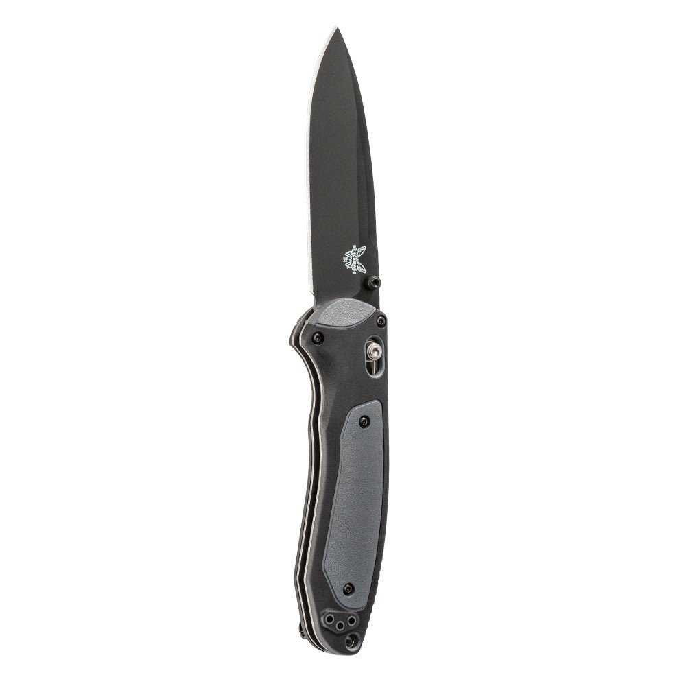 Benchmade Boost 3.7&quot; AXIS-Assist Knife / Black / Black-Gray ( Discontinued )