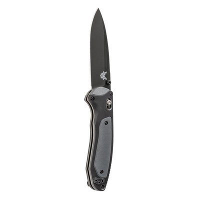 Benchmade Boost 3.7" AXIS-Assist Knife / Black / Black-Gray ( Discontinued )