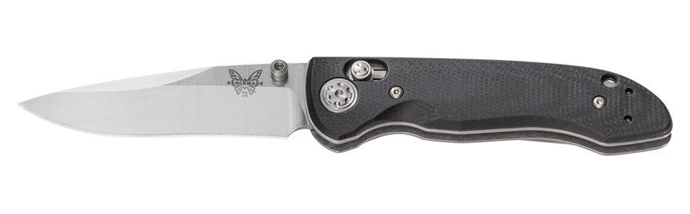 Benchmade Foray 3.24&quot; AXIS Lock Knife / Satin / Black G10 (Discontinued)