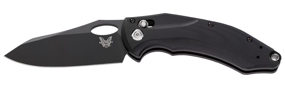 Benchmade Loco 3.68&quot; AXIS Lock Knife / Black / G10 Black (Discontinued)