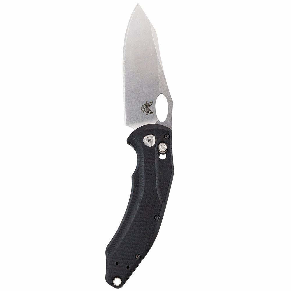 Benchmade Loco 3.68&quot; AXIS Lock Knife / Satin / Black G10 (Discontinued)