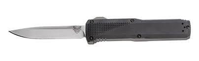 Benchmade Phaeton 3.45&quot; D/A OTF Automatic Knife / Satin / Black ( Discontinued )