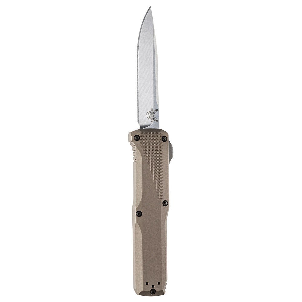 Benchmade Phaeton 3.45&quot; D/A OTF Automatic Knife / Satin / Flat Dark Earth ( Discontinued )